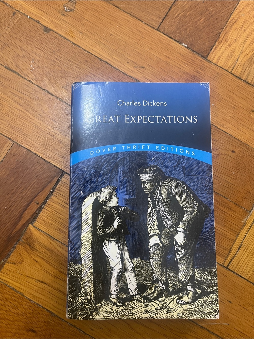 Great Expectations by Charles Dickens - Blue Cover